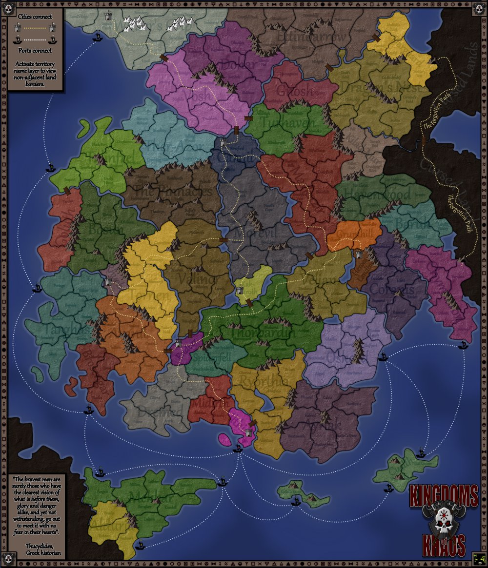 the map